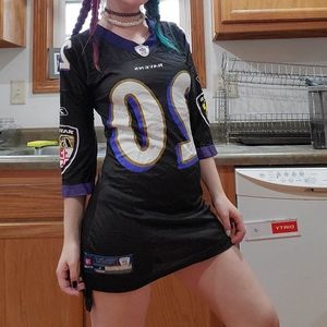 Ravens jersey dress